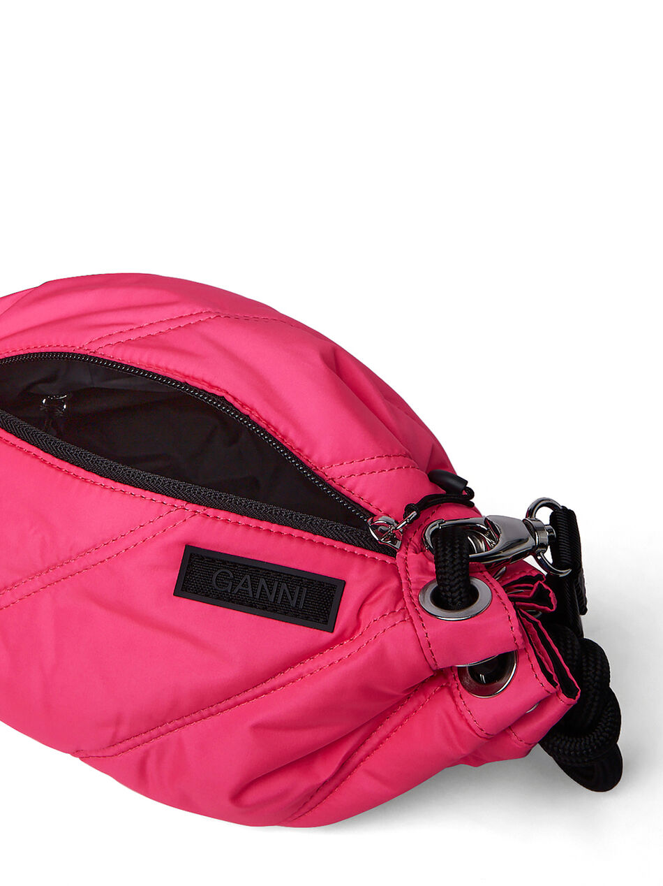 Quilted Tech Duffle Shoulder Bag