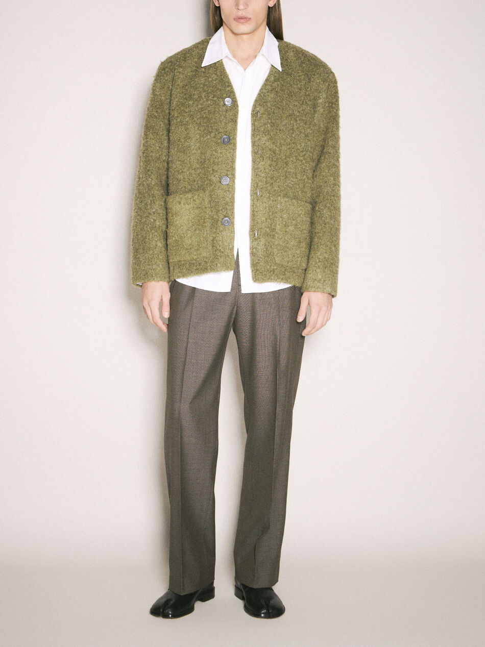 Brushed Knit Cardigan