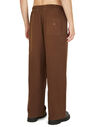 Acne Studios Face Patch Track Pants in Brown Brown flacn0149038brn