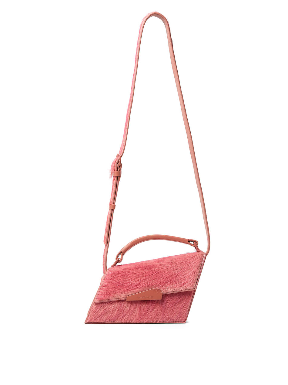 Distortion Mini Handbag in Pink