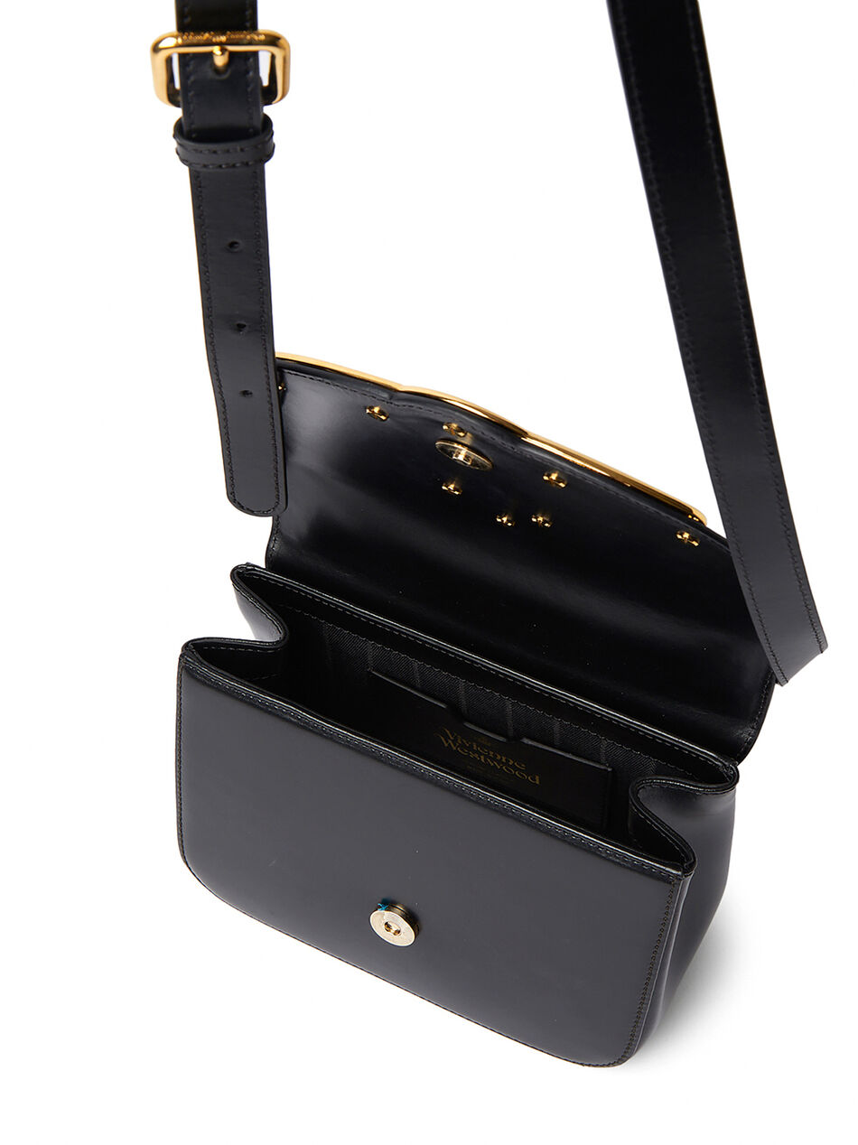 Linda Orb Plaque Shoulder Bag