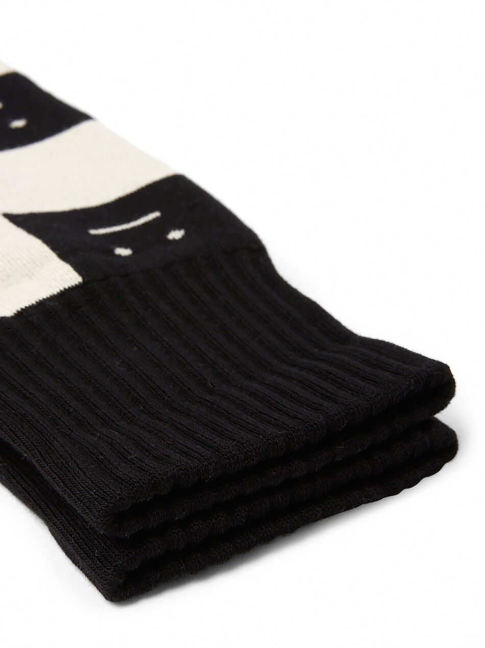 Face Patch Socks