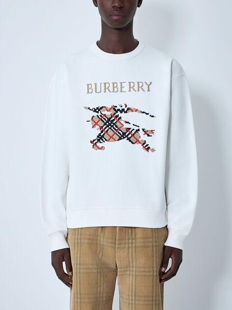 Logo Motif Sweatshirt