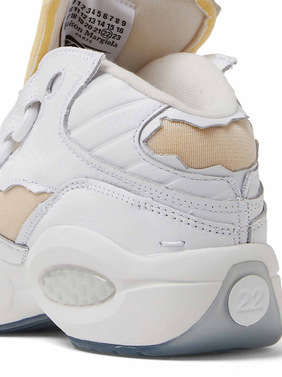 Question Mid Memory Of White Basketball Sneakers