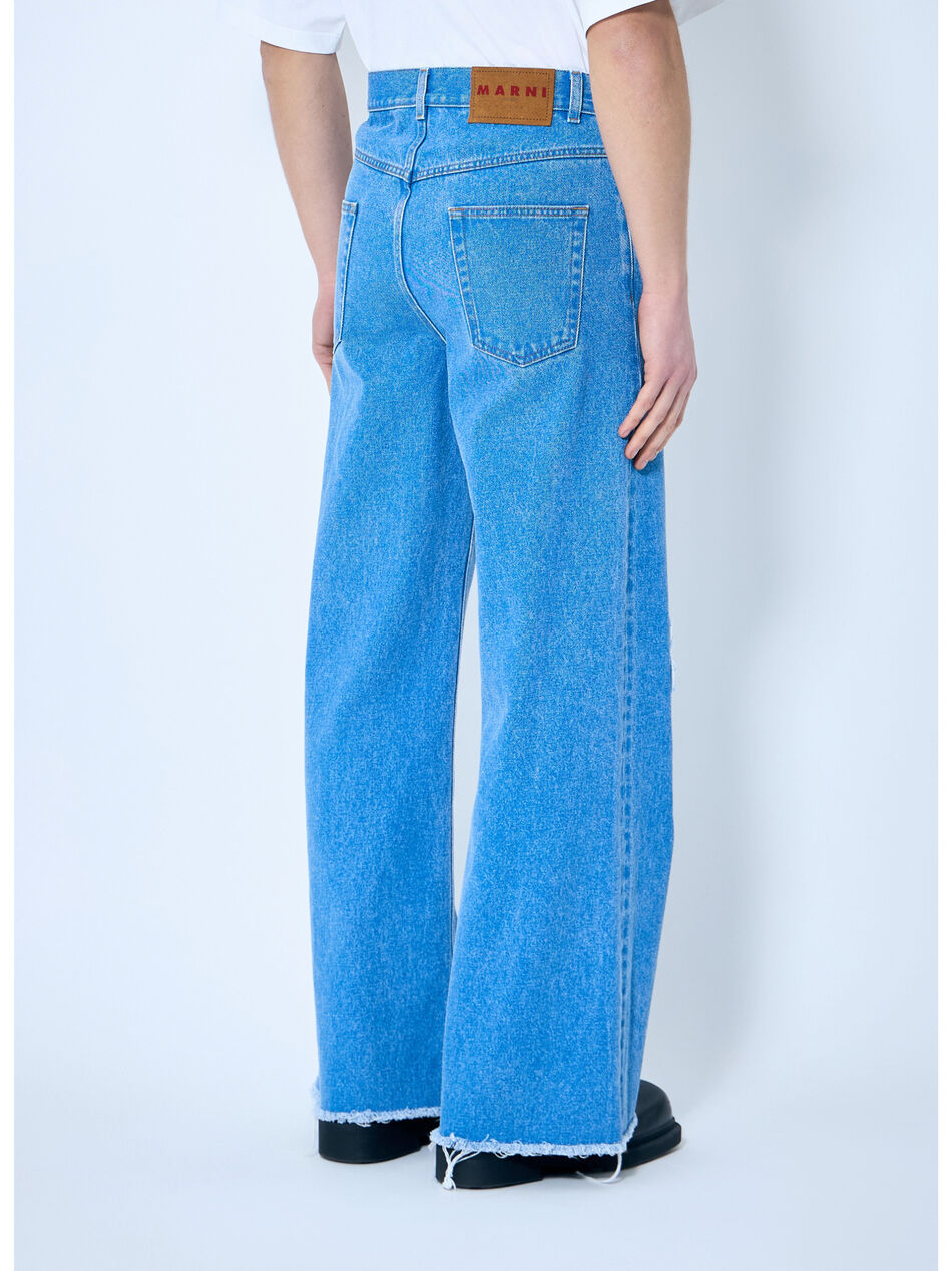 Flower Patch Wide-Leg Jeans
