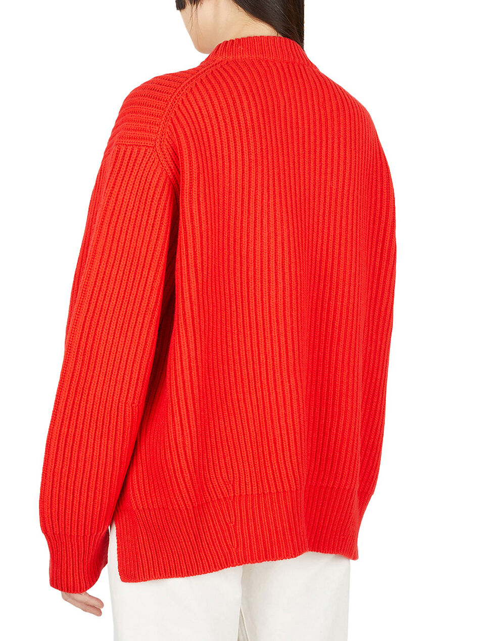 Ribbed Crewneck Sweater