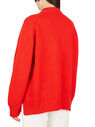 Jil Sander Ribbed Crewneck Sweater Red fljil0249005bei