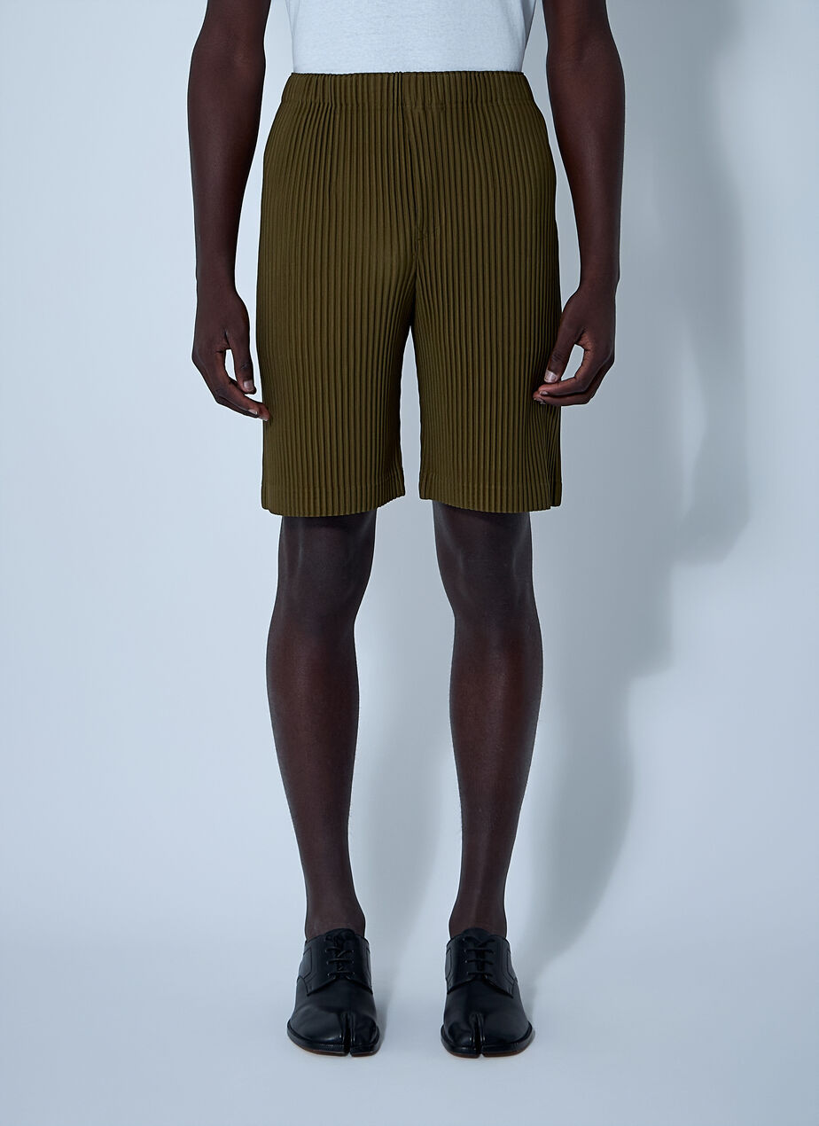 Pleated Shorts