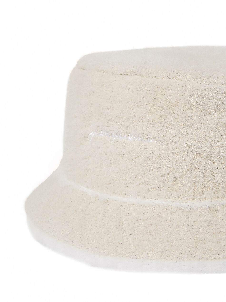 Cappello da Pescatore peloso Le Bob Neve Beige