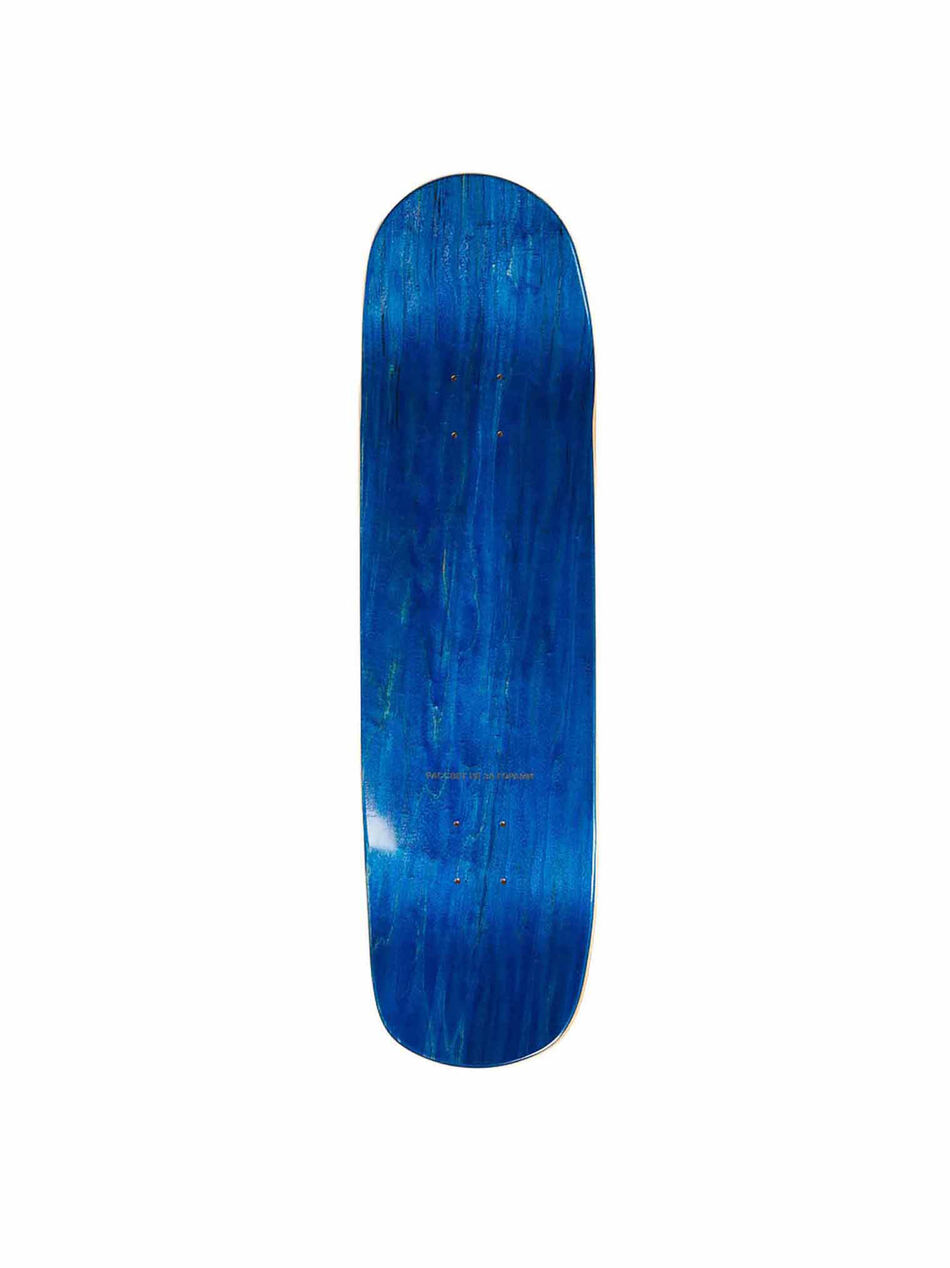 PACCBET Logo Print Blue Skateboard