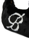 Blumarine Eco Faux Fur Handbag in Black  flblm0249017blk