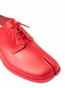 Maison Margiela Tabi Lace-Up Red Shoes Red flmla0147041col