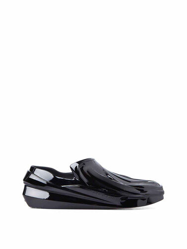 1017 ALYX 9SM Shiny Black Mono Slip On | THE FLAMEL®