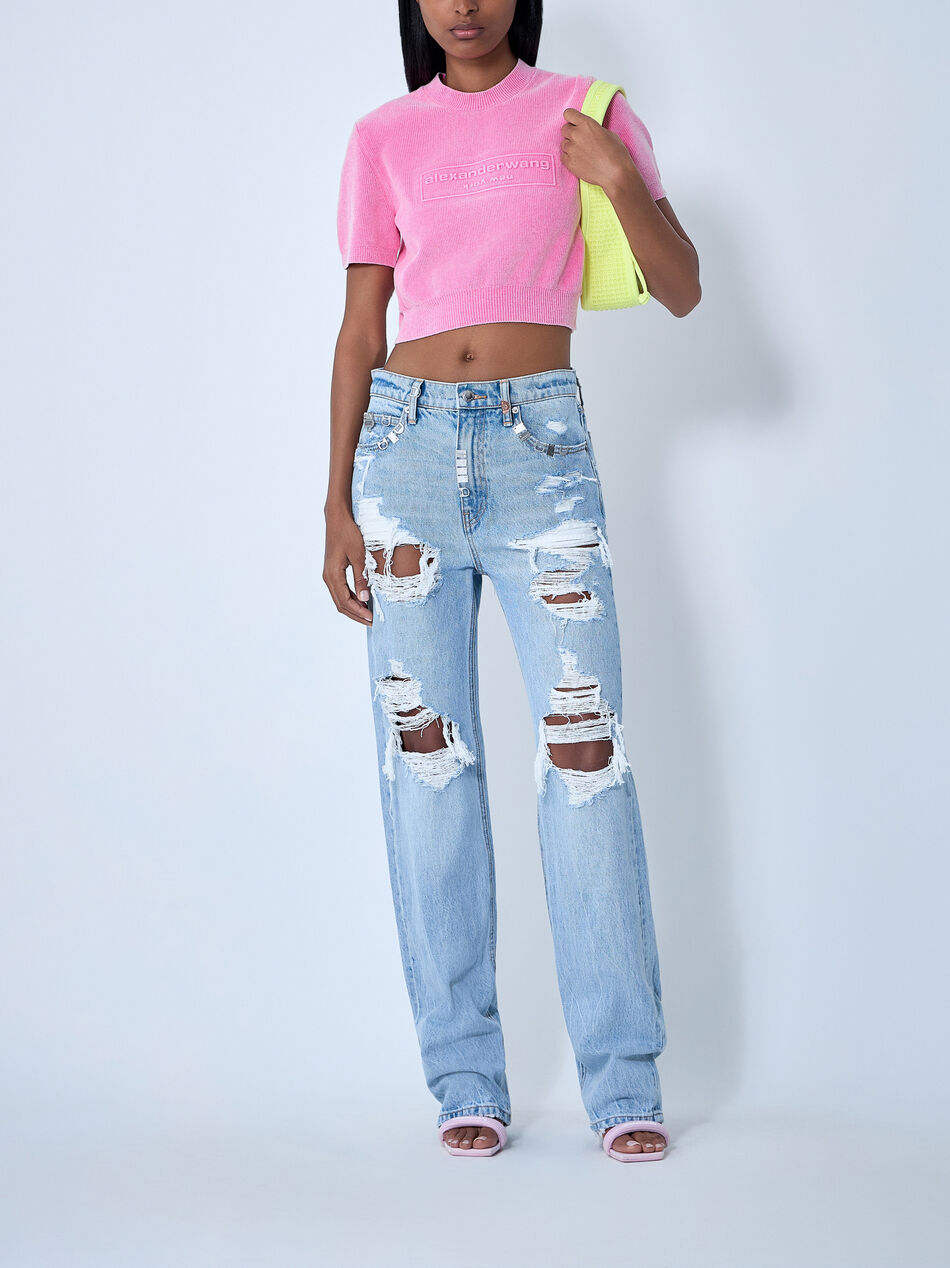 Logo Motif Knitted Top