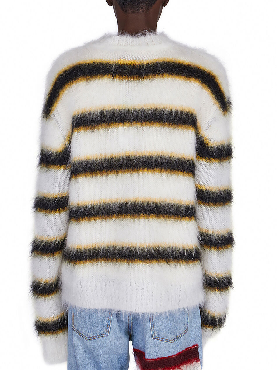 Fuzzy Stripe Sweater