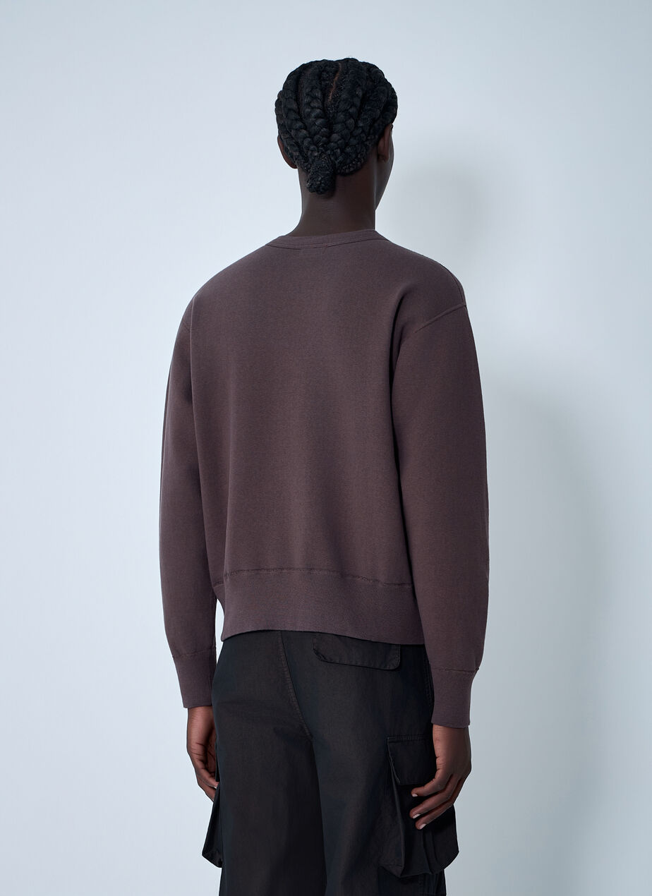 Logo Motif Sweatshirt