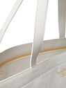 Acne Studios Borsa Tracolla Rivestita con Logo Bianco flacn0250079wht
