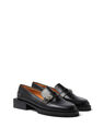 GANNI Leather Loafers Black flgan0250066blk