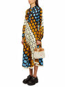 Marni Dress with Pois Print Blue flmni0245001blu