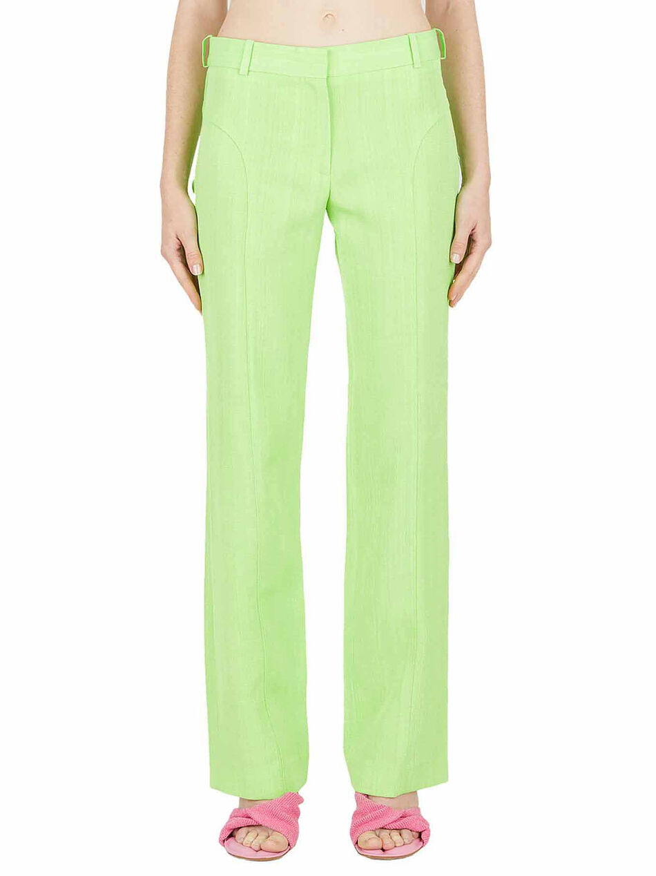 Le Pantalon Meloia Green Pants