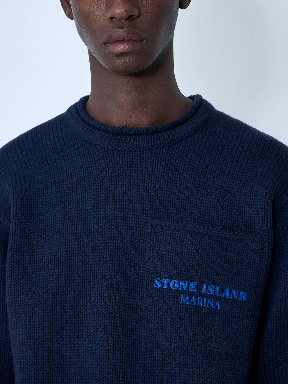 Logo Print Zip-Up Sweater