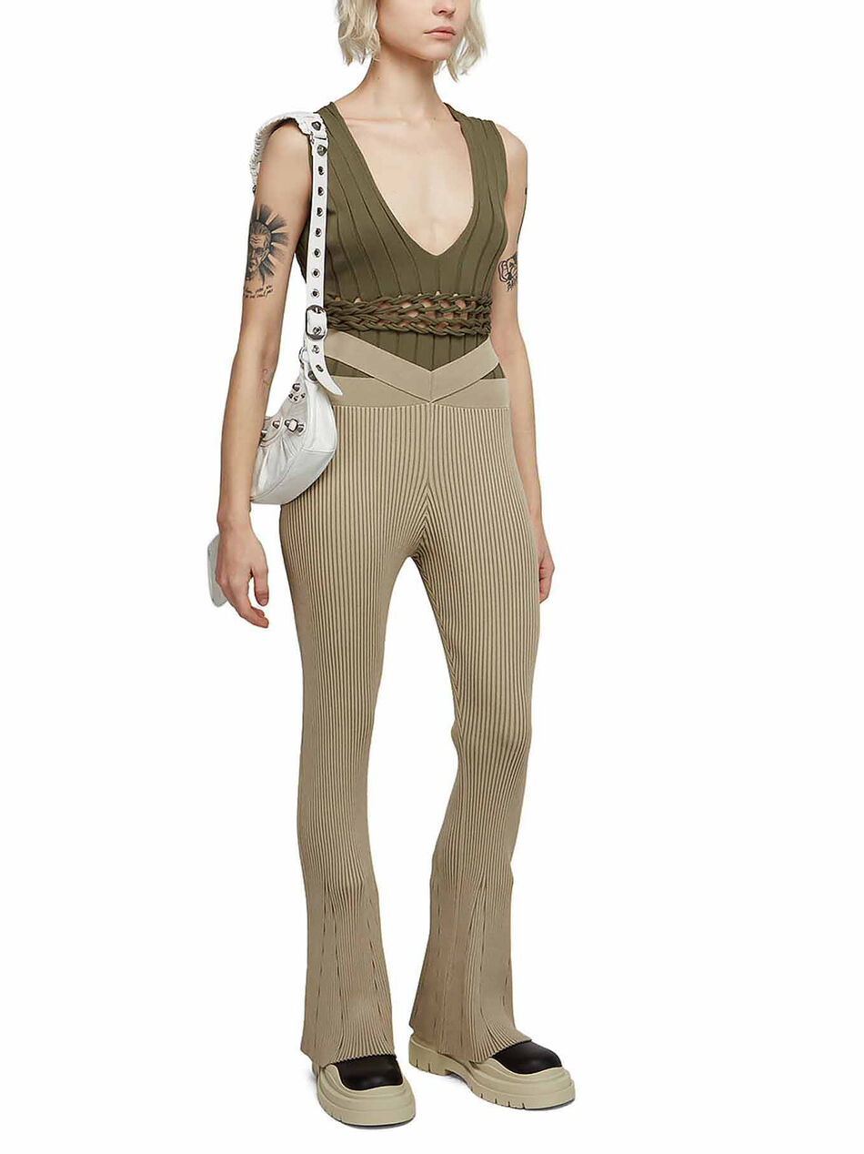 Bodysuit with Braided Detail