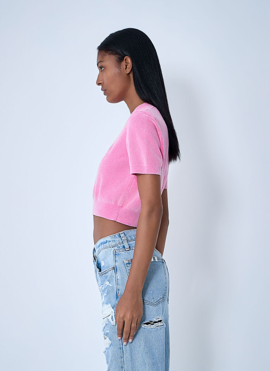 Logo Motif Knitted Top