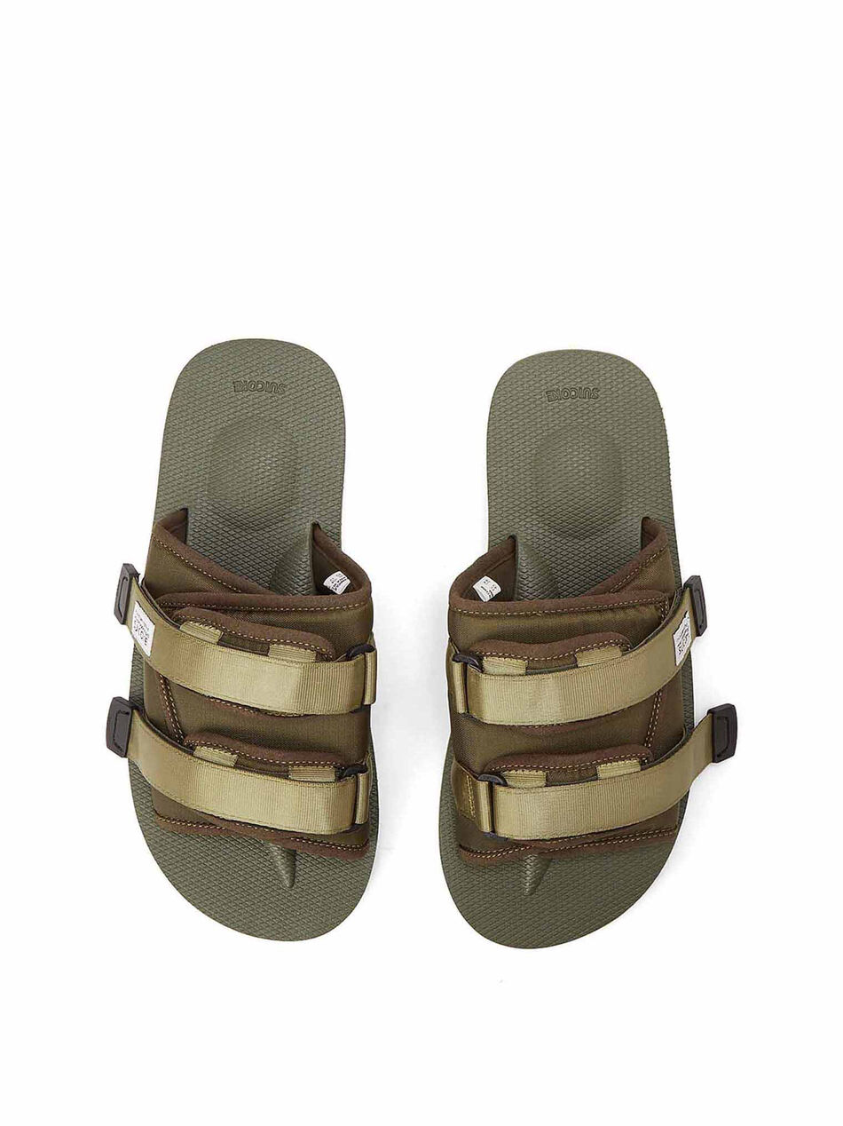 Moto-Cab Green Sandals