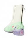 Raf Simons (RUNNER) Cycloid High Boots in Cream Cream flraf0147033cre