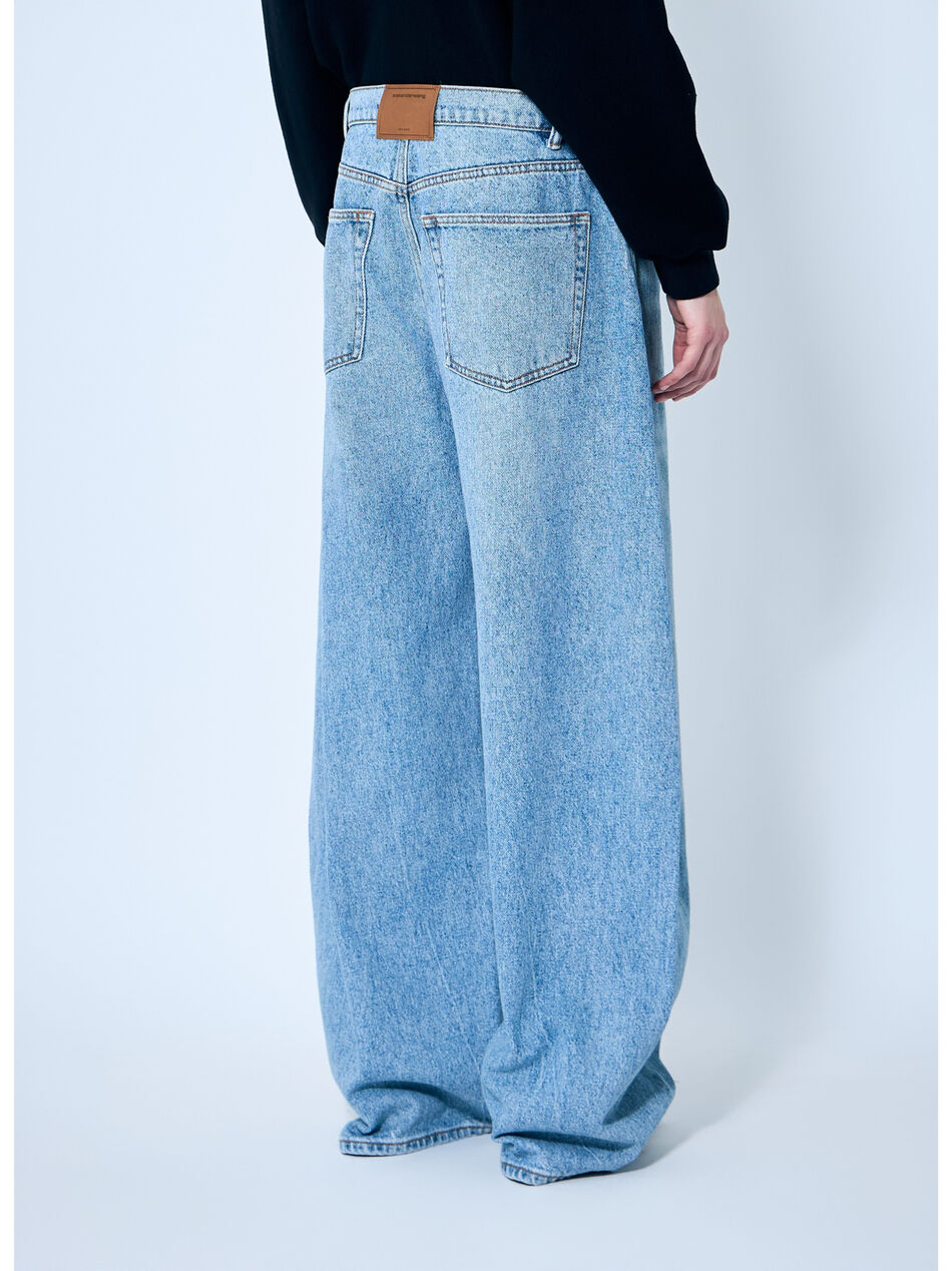 Oversized Round Low Rise Jeans