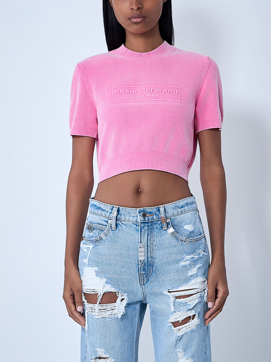 Logo Motif Knitted Top