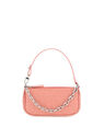 BY FAR Croco Rachel Mini Shoulder Bag in Pink Pink flbyf0222203pin