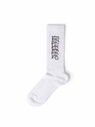 Rassvet Ribbed White Socks with PACCBET Logo White flrsv0148039wht