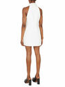 Courrèges White Mini Dress White flcou0248018wht