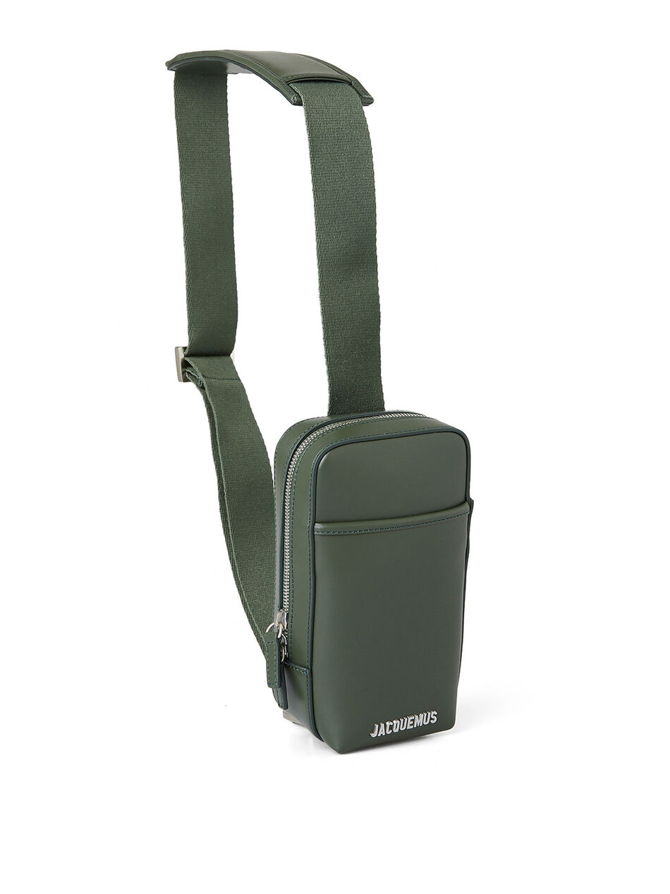 Le Giardino Crossbody Bag in Dark Green
