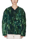 OAMC Combat Liner Velvet Jacket Green floam0150004grn