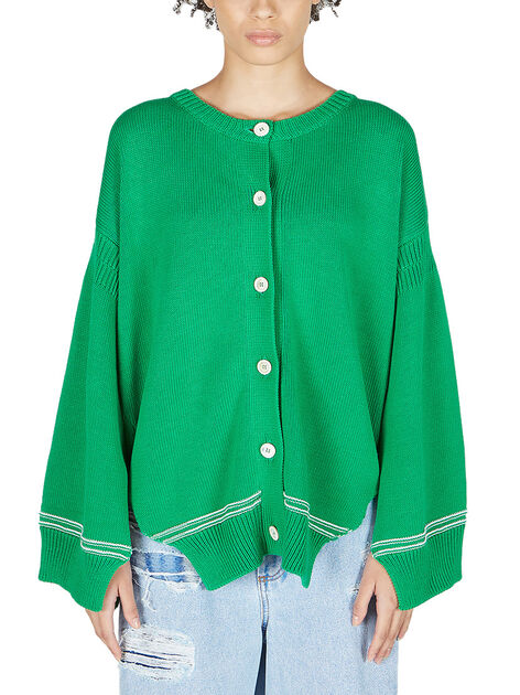 Asymmetric Hem Cardigan