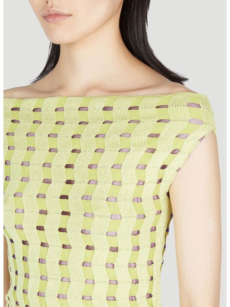 Off Shoulder Knit Top