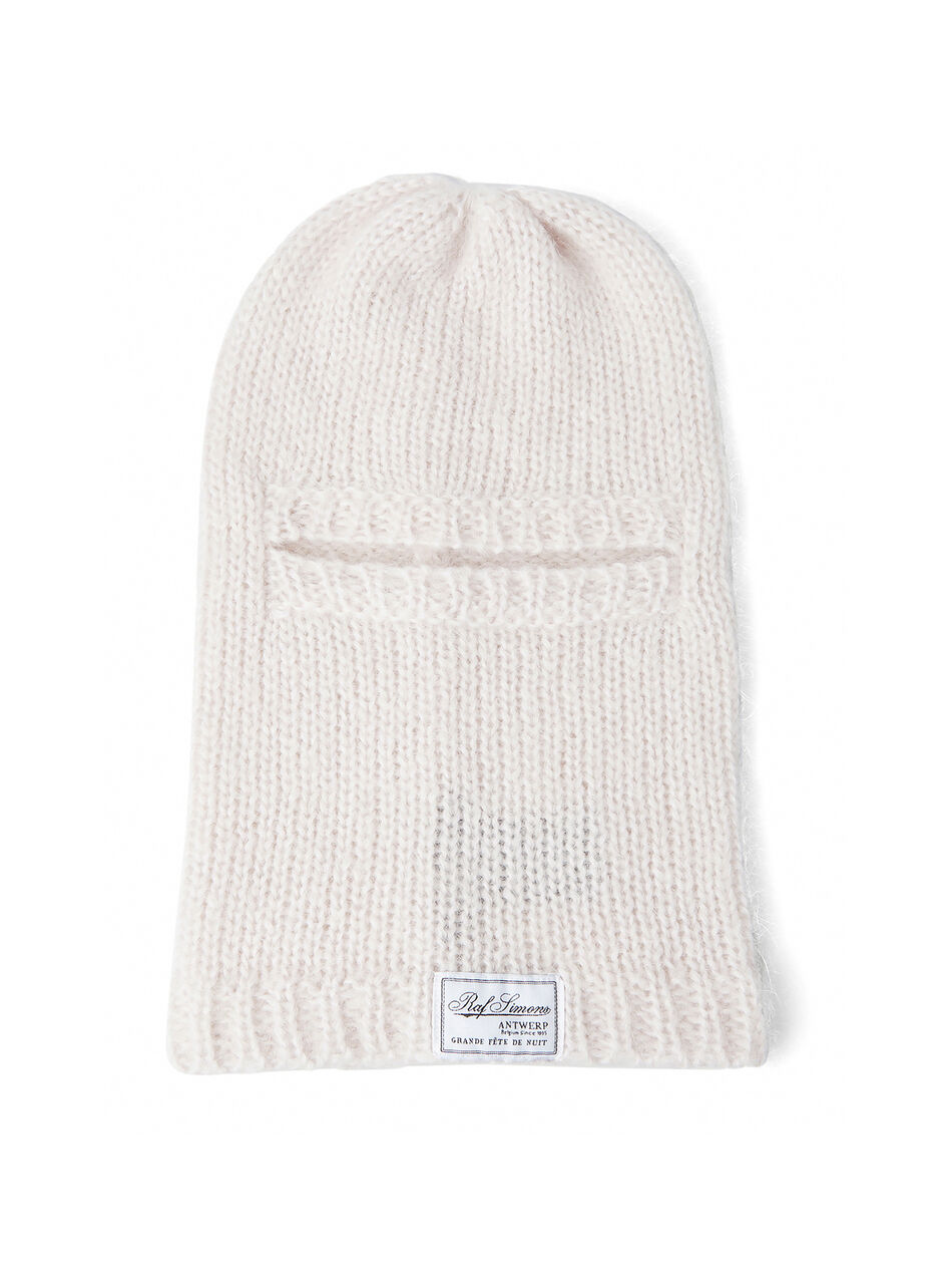 Logo Patch Knit Balaclava