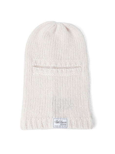 Logo Patch Knit Balaclava