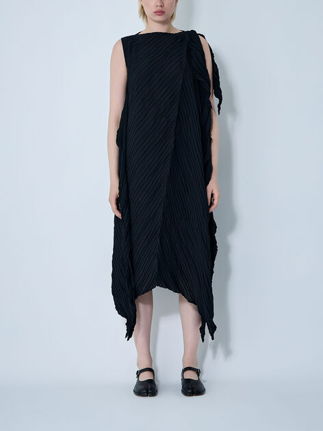 Wrinkled And Twisted Dress