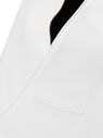 MM6 Maison Margiela Japanese Bag in Leather White White flmmm0249040wht
