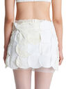 _DENNJ_ Stamps Mini Skirt 20 White fldnj0214220wht