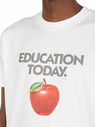 Eytys T-Shirt Jay Con Stampa Education Today Bianco fleyt0349035wht