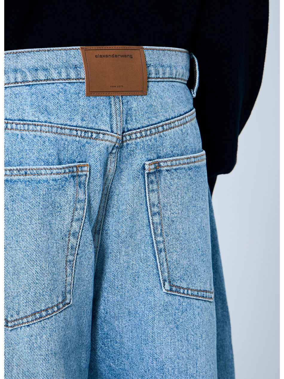 Oversized Round Low Rise Jeans