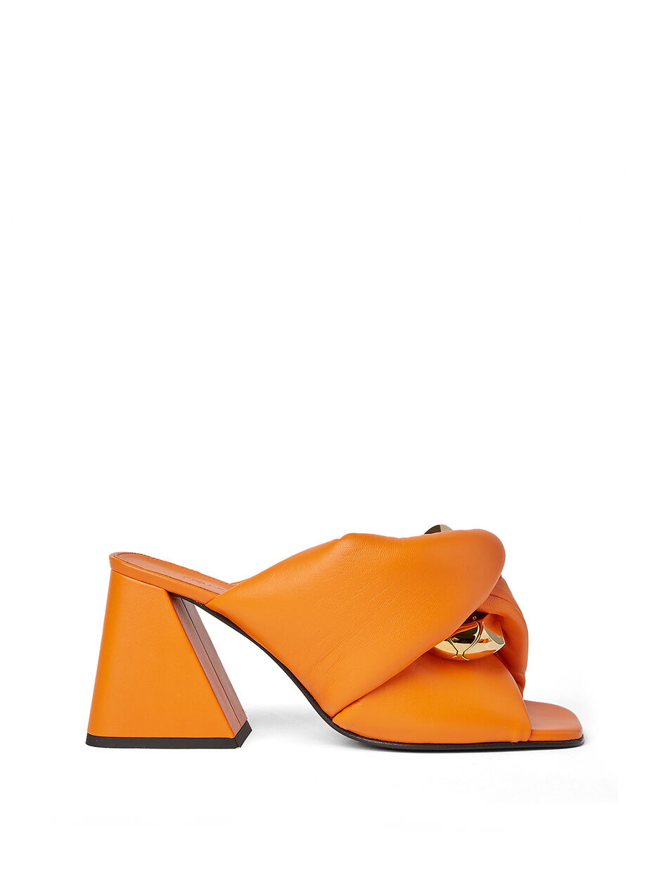 Twisted Heel Chian Sandal