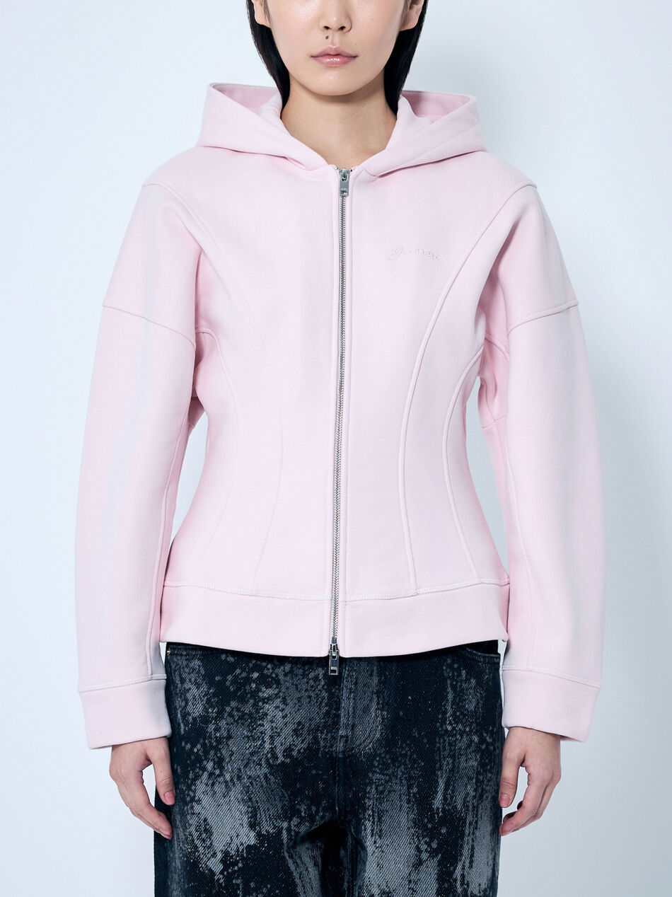 Fleece Zip Hooded Sweatshirt