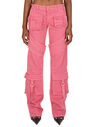 Blumarine Cargo Pants in Pink Cotton Pink flblm0249007pin