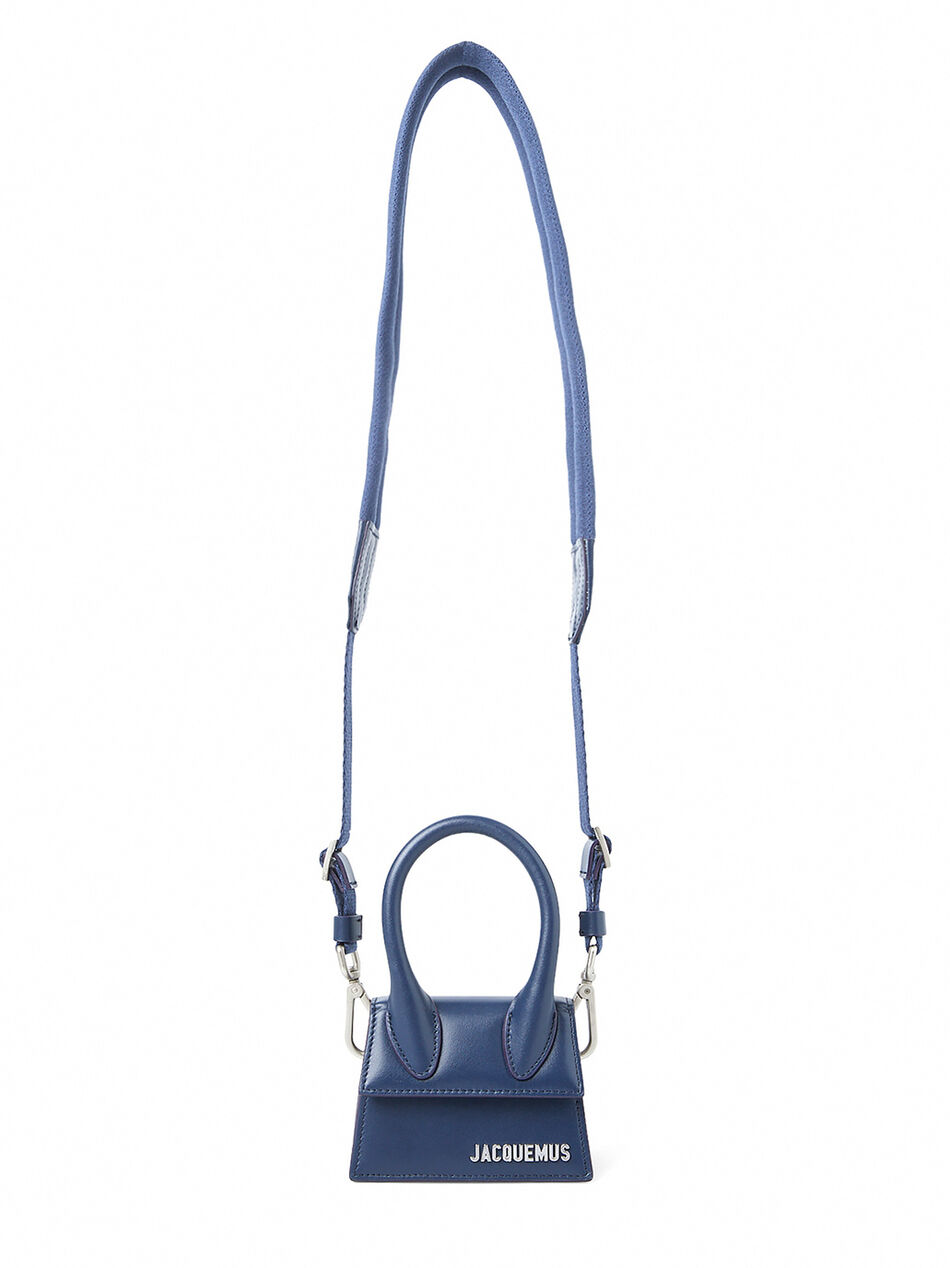 Le Chiquito Homme Crossbody Bag in Dark Blue