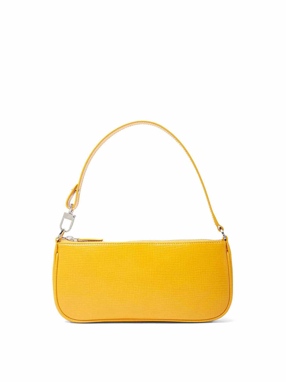 Yellow Leather Rachel Bag
